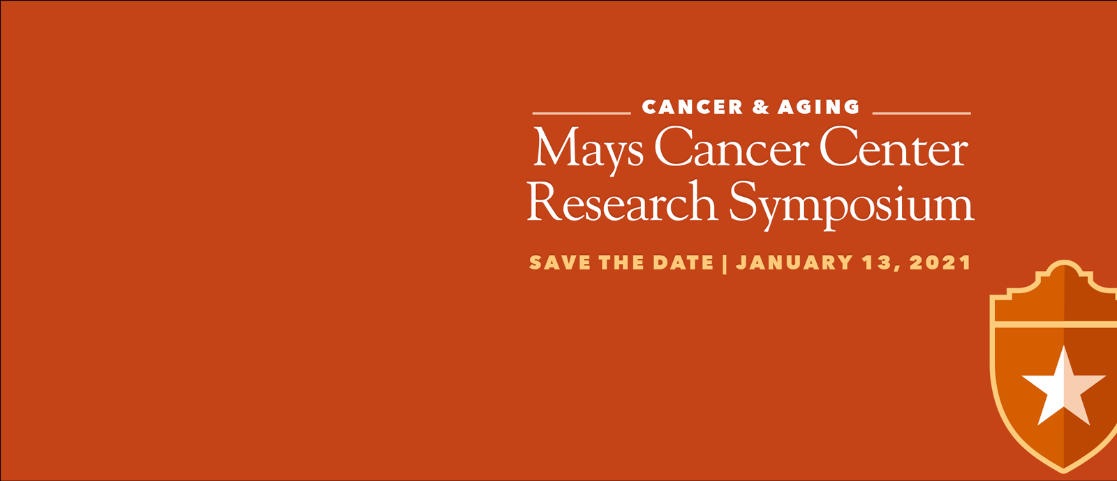 Mays Cancer Center Symposium Banner 