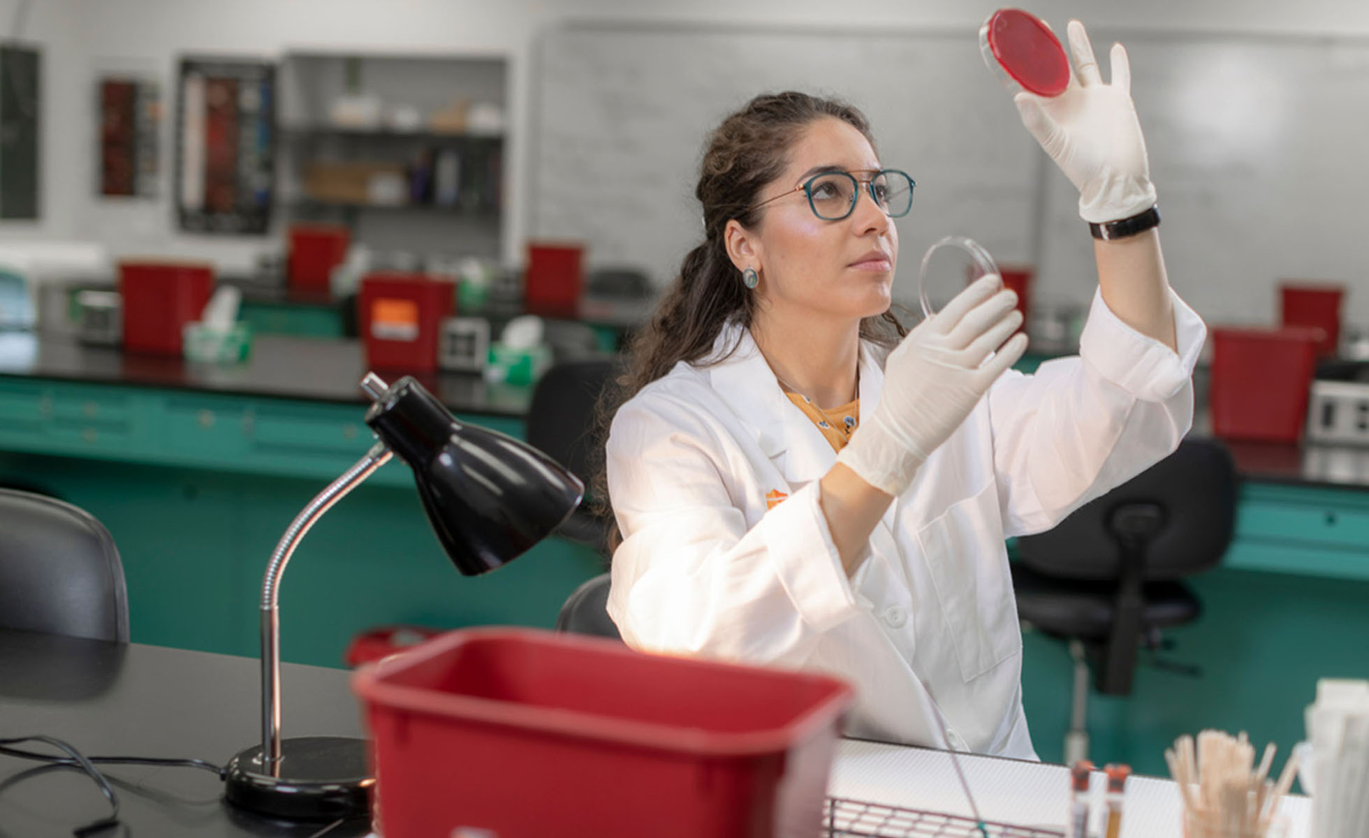 Women researching