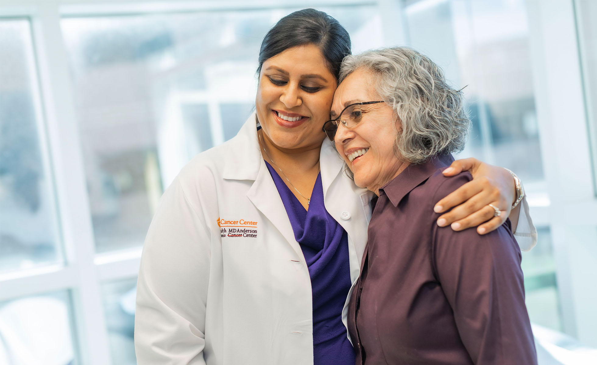 Doctor speaking with patient