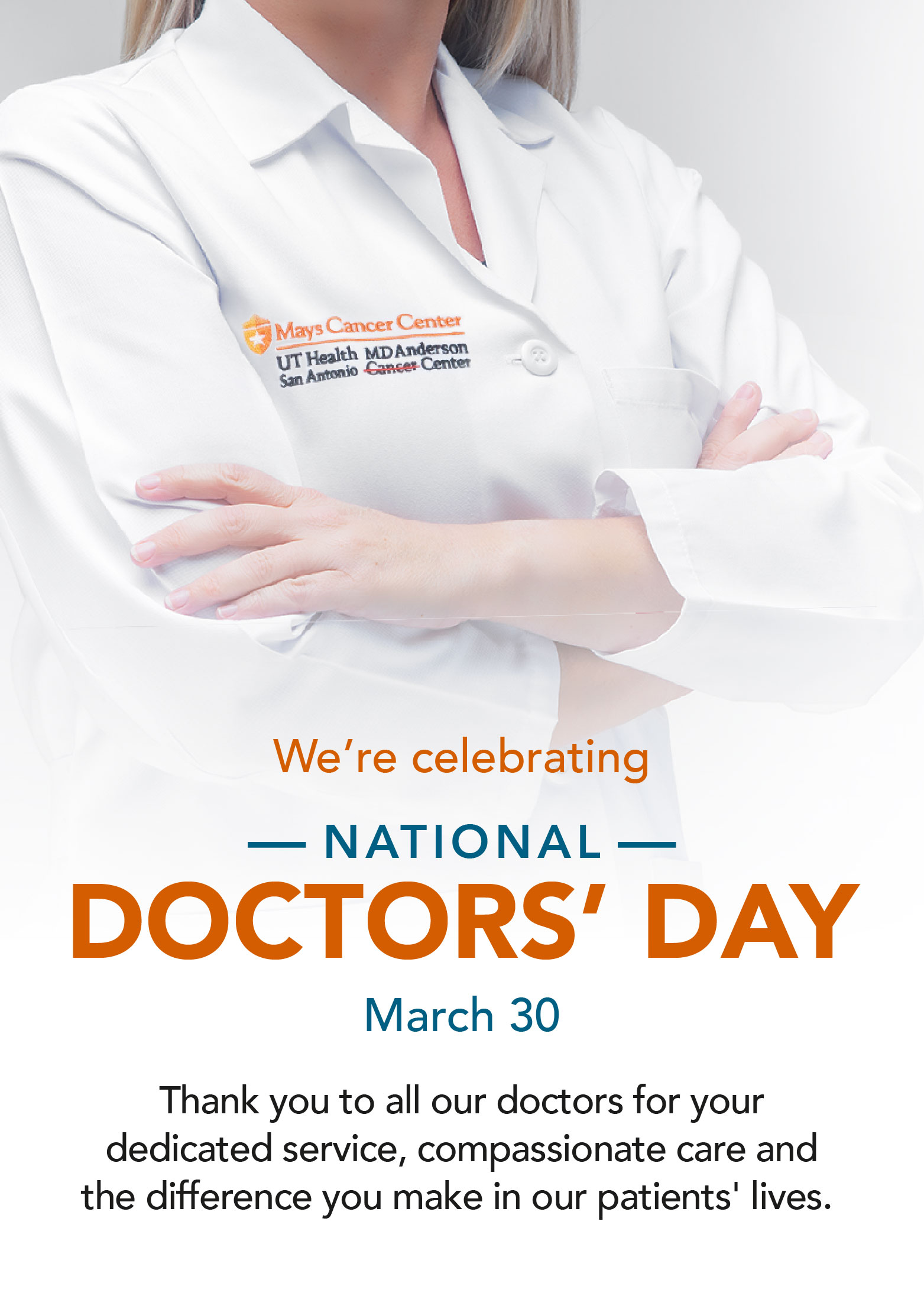 National Doctors' Day Graphic 