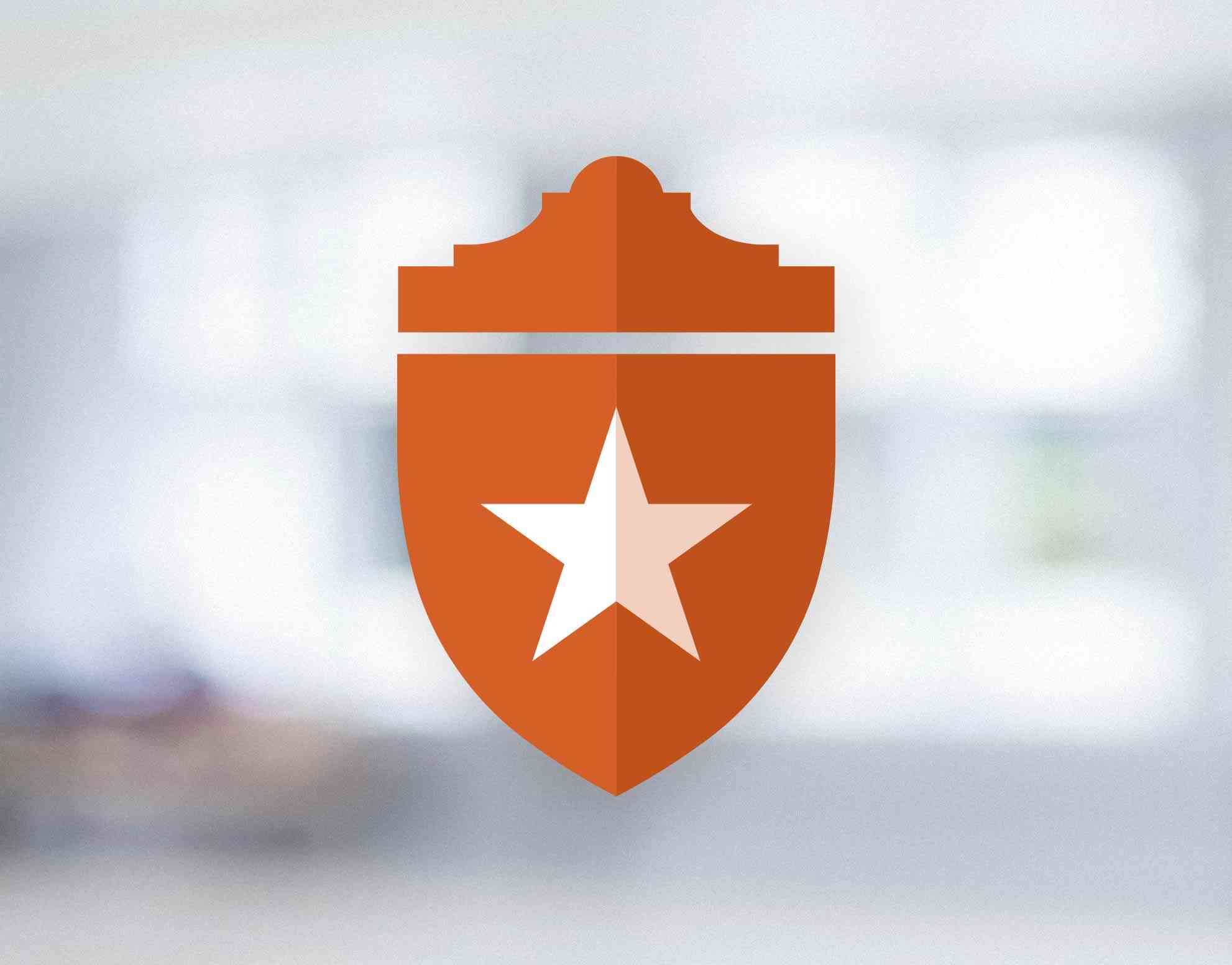 Placeholder star & shield logo