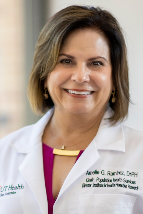 A headshot of Dr. Amelie Ramirez