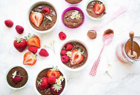 Chocolate pudding surprise